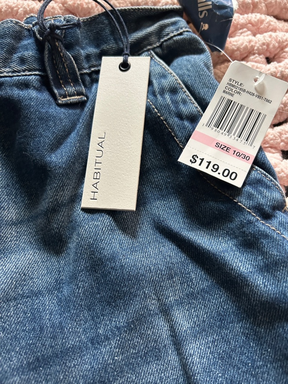 Habitual Medium Blue High-Rise Denim Jeans